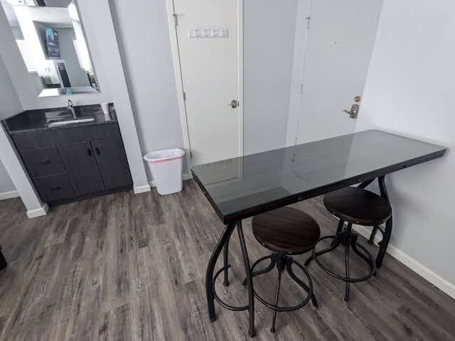 In-Room Dining Area